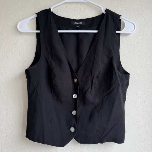 Madewell Katrina Crop Vest Top - Picture 2 of 5